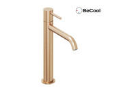 Смеситель для раковины Ravak Espirit BeCool однорычажный золото матовое X070618