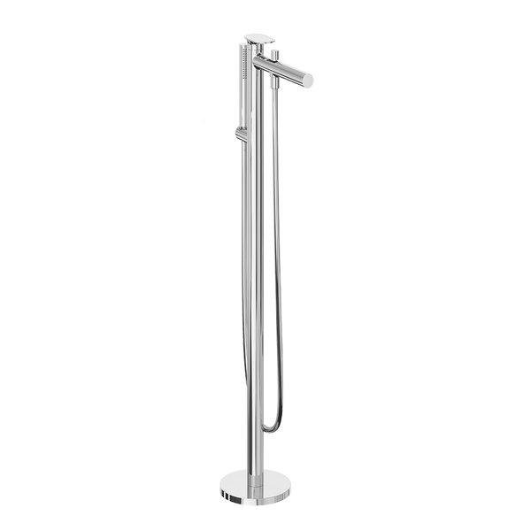 Змішувач для ванної кімнати Ravak Spring підлоговий з душовим гарнітуром хром X070537