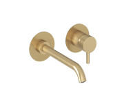 Змішувач для раковини Ravak Espirit настінний одноважільний золото матове X070602