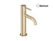 Смеситель для раковины Ravak Espirit BeCool однорычажный золото матовое X070617