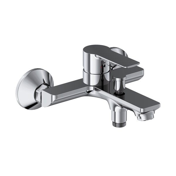 Смеситель для ванной Ravak Solar однорычажный хром X070485