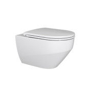 Підвісний унітаз Ravak Zante RimOff 36,5х51 см з сидінням кераміка білий GPX2240040