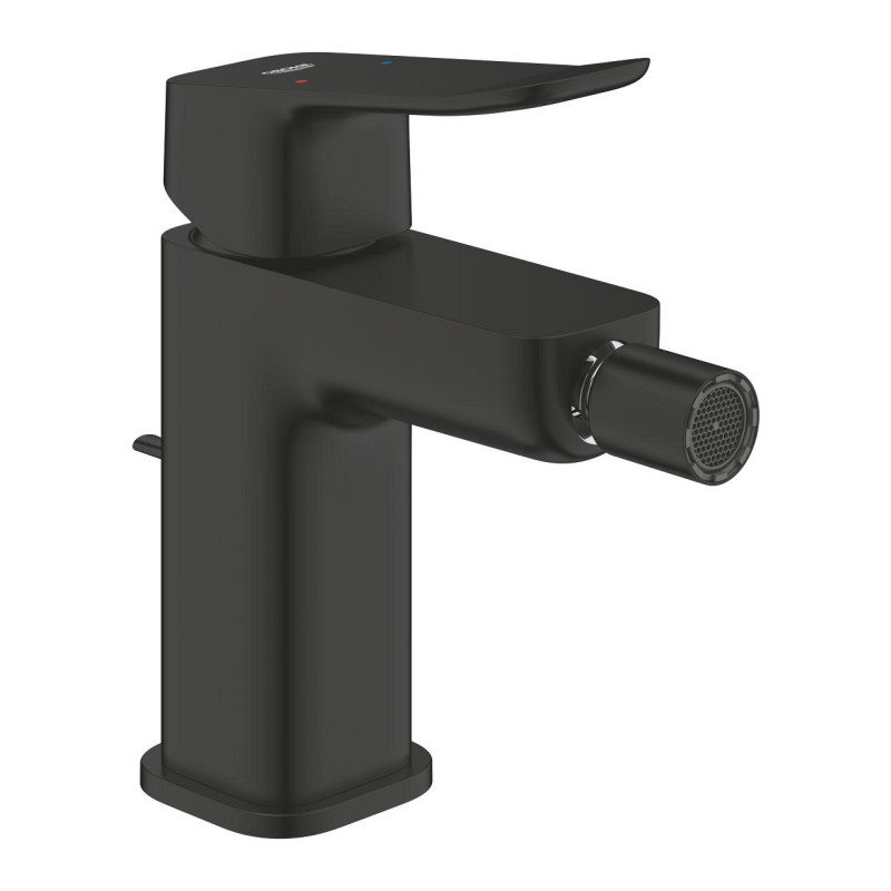 Смеситель для биде Grohe Dice однорычажный с донным клапаном черный матовый 1018772430