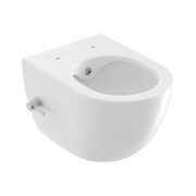 Унитаз-биде подвесной Ravak Uni Chrome RimOff 35,5х51 см керамика белый X01912