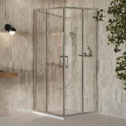 Душевой уголок Ravak X-Point Slim XPSRV2-100 профиль полированный алюминий стекло transparent X14VA0C0FZ1