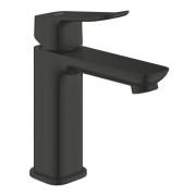 Змішувач для раковини Grohe Dice M-Size одноважільний із донним клапаном чорний матовий 1018362430