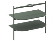 Консоль под раковину Ravak Yard 800 металл/МДФ зеленый D800008006