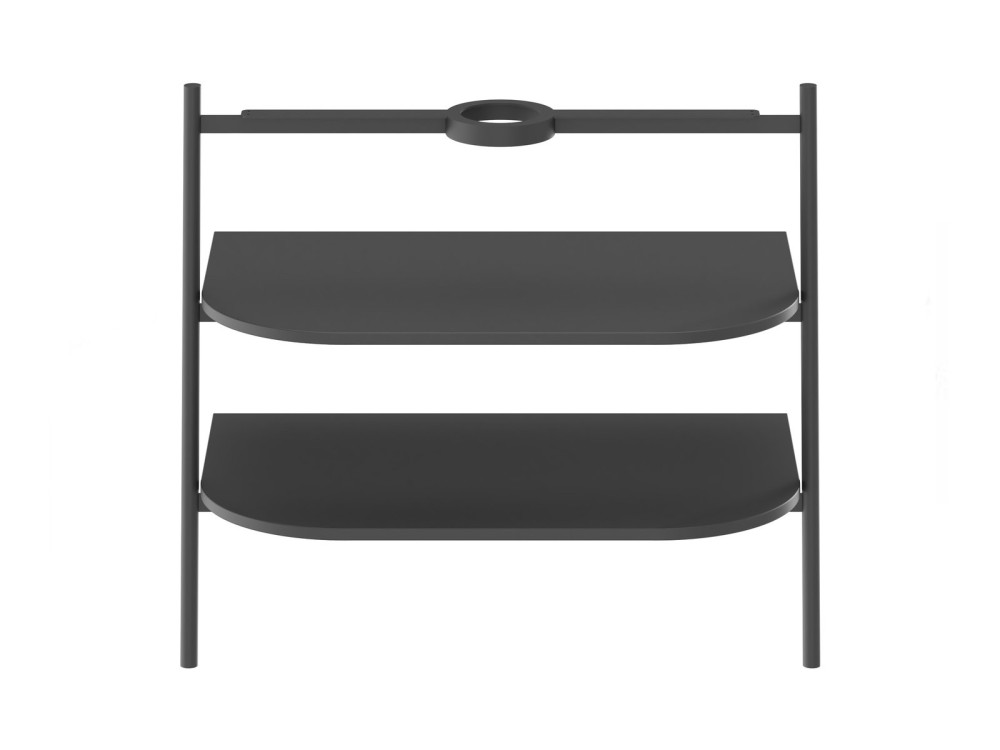 Консоль під раковину Ravak Yard 800 метал/МДФ чорний матовий D80000D006