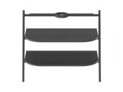 Консоль під раковину Ravak Yard 800 метал/МДФ чорний матовий D80000D006