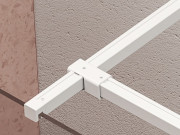 T-образное соединение для душевой кабины Ravak Walk-In металл белый матовый GWD01000E008