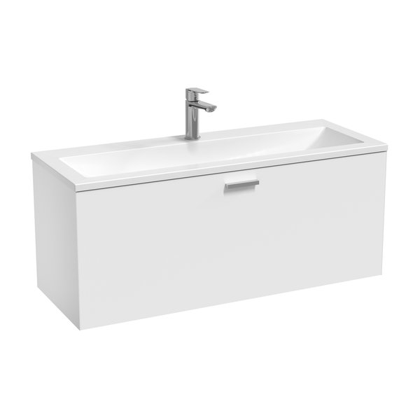 Тумба під раковину підвісна Ravak SD Clear II 800 ДСП/МДФ білий X000001642