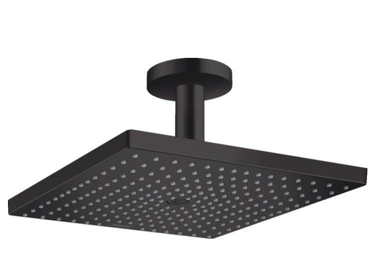 Лейка для верхнего душа Hansgrohe Raindance E 300 1 режим EcoSmart матовый черный 26251670