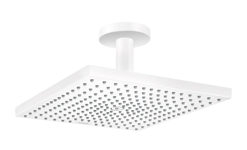 Лейка для верхнего душа Hansgrohe Raindance E 300 1 режим EcoSmart белый матовый 26251700