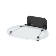 Сидіння для душу Ravak Ovo Chrome прозорий/чорний B8F0000065