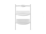 Консоль под раковину Ravak Yard 400 металл/МДФ белый матовый D80000E004