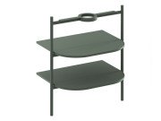 Консоль под раковину Ravak Yard 600 металл/МДФ зеленый D800008005