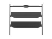 Консоль под раковину Ravak Yard 800 металл/МДФ черный матовый D80000D006