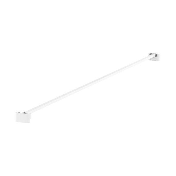 Держатель шторки для вавнны Ravak Rosa VSK2 N22 длинный 102 см металл белый B120000002