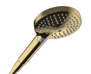 Душевая лейка Hansgrohe Raindance Select S 120 3-режимная EcoSmart+ золото 26516990