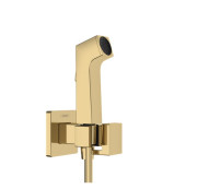 Гигиенический душ Hansgrohe Bidette 1jet E со шлангом и держателем золото 29231990