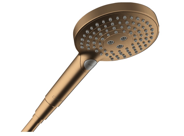 Душова лійка Hansgrohe Raindance Select S 120 3-режимна EcoSmart бронза 26515140