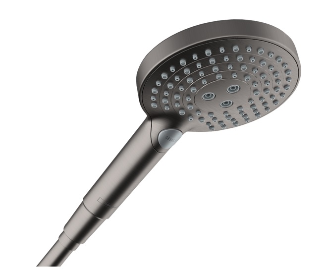 Душевая лейка Hansgrohe Raindance Select S 120 3-режимная EcoSmart черный матовый хром 26515340