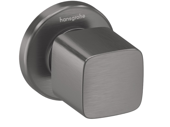 Запірний вентиль для душу Hansgrohe Metris E чорний матовий хром 31677340