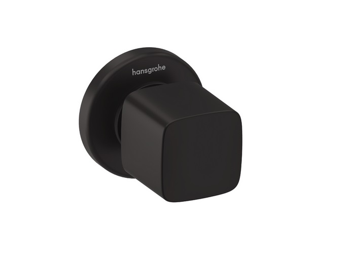 Запорный/переключающий вентиль для душа Hansgrohe Metris E черный матовый 31677670