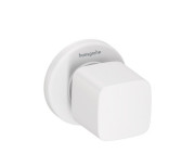 Запорный/переключающий вентиль для душа Hansgrohe Metris E матовый белый 31677700