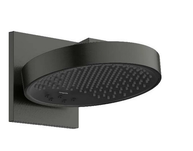 Верхній душ зі стіни Hansgrohe Rainfinity 250 3 режими чорний матовий хром 26232340