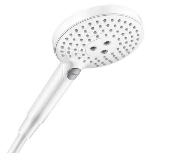 Душова лійка Hansgrohe Raindance Select S 120 3-режимна EcoSmart матовий білий 26515700