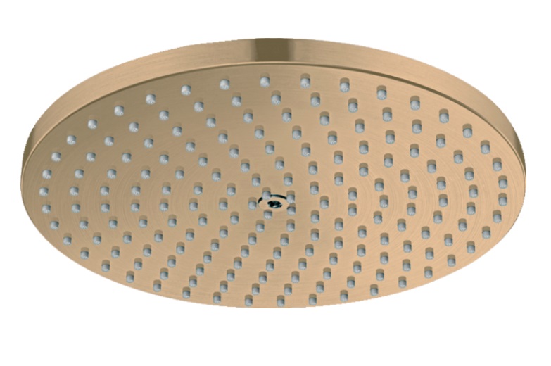 Лейка для верхнего душа Hansgrohe Raindance S 240 1 режим EcoSmart+ бронза 28821140