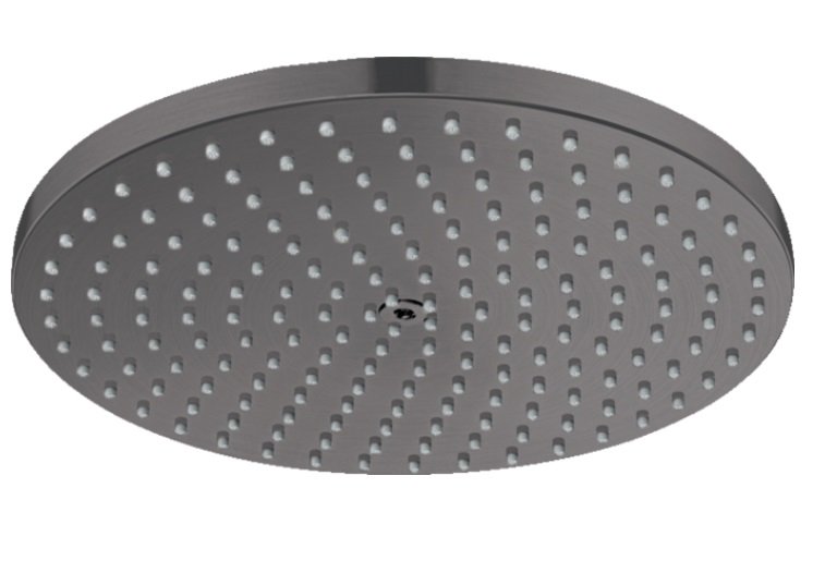 Лейка для верхнего душа Hansgrohe Raindance S 240 1 режим EcoSmart+ черный матовый хром 28821340