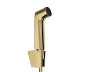 Гигиенический душ Hansgrohe 1jet S EcoSmart со шлангом и держателем золото 29238990