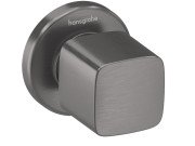 Запорный/переключающий вентиль для душа Hansgrohe Metris E черный матовый хром 31677340