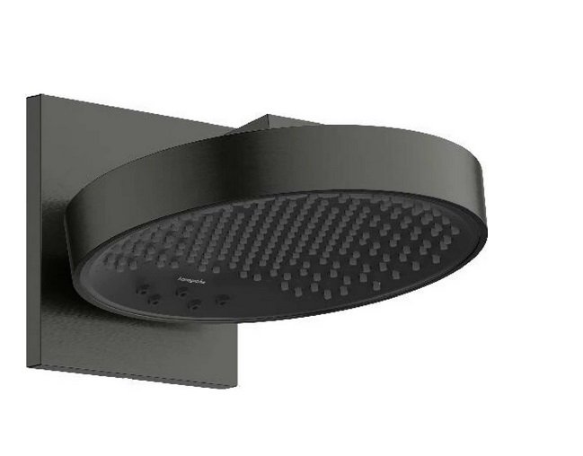 Верхній душ зі стіни Hansgrohe Rainfinity 250 3 режими чорний матовий хром 26232340