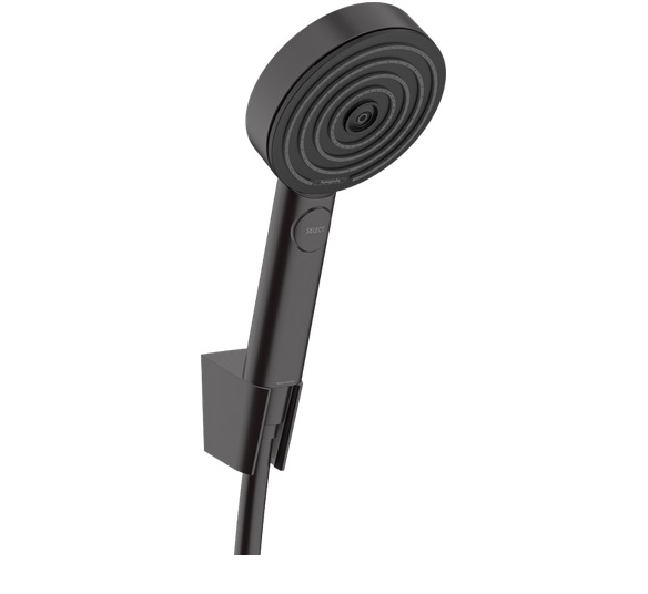 Ручний душ Hansgrohe Pulsify Select S 3-режимний Relaxation EcoSmart чорний матовий 24306670