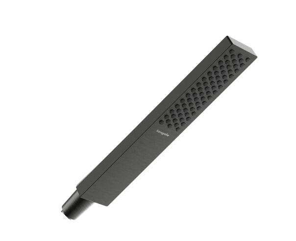 Душевая лейка Hansgrohe Pulsify E  100 1-режимная EcoSmart черный матовый хром 24320340