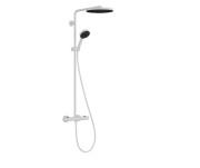 Душевая стойка Hansgrohe Pulsify S Puro Showerpipe 260 1jet с термостатом белый матовый 24236700