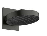 Верхний душ со стены Hansgrohe Rainfinity 250 3 режима EcoSmart черный матовый хром 26233340