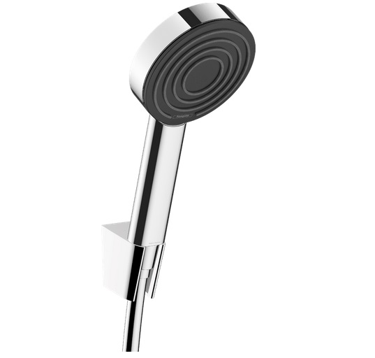 Ручний душ на тримачі Hansgrohe Pulsify S 1-режимний EcoSmart+ хром 24307000