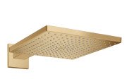 Верхний душ Hansgrohe Raindance E 300х300 мм 1 режим EcoSmart с кронштейном бронза 26239140