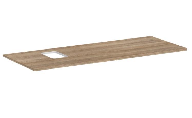 Стільниця під раковину Hansgrohe Xelu Q 136х55 виріз зліва ДСП натуральний дуб 54123230