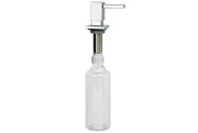 Диспенсер для миючого засобу McAlpine врізний 500 мл хром SOAP-SQ-CPB