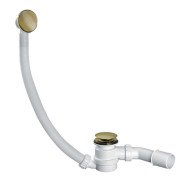 Злив-перелив для ванни McAlpine клік-клак антична бронза HC2600CLAB