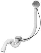 Слив-перелив для ванны McAlpine автомат хром HC31S1