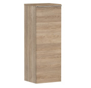 Полупенал для ванной подвесной Hansgrohe Xelu Q 40х35 см петли слева МДФ/ДСП натуральный дуб ручка хром 54129000