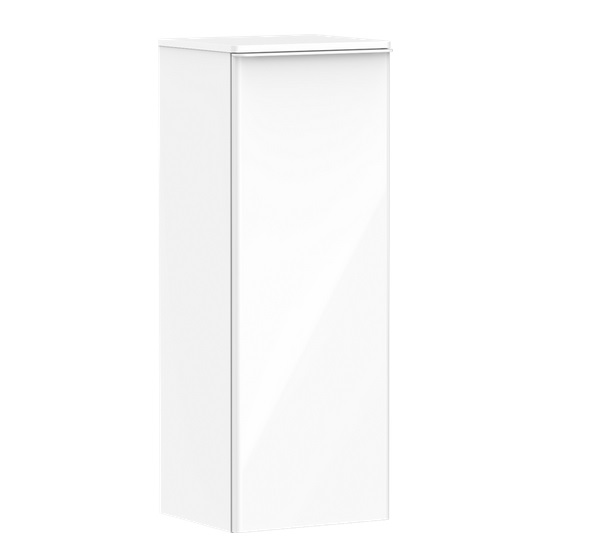 Напівпенал Hansgrohe Xelu Q 40х35 см петлі праворуч МДФ/ДСП глянсова біла ручка матова біла 54131700