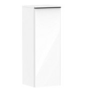 Напівпенал Hansgrohe Xelu Q 40х35 см петлі зліва МДФ/ДСП глянсова біла ручка матова чорна 54127670