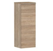 Напівпенал для ванної Hansgrohe Xelu Q 40х35 см петлі зліва МДФ/ДСП натуральний дуб ручка хром 54129000